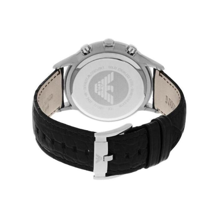 Emporio Armani Men's Classic Black Chronograph Watch - AR2432 - Image 2